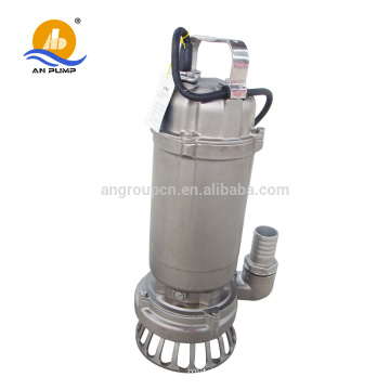 Submersible sewage recessed impeller pump